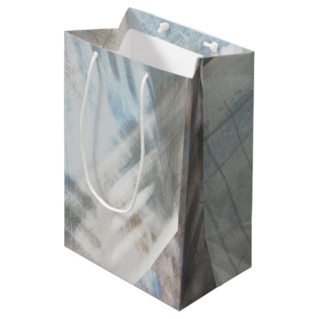 Faceted Illusion IV Medium Gift Bag (Front Angled)