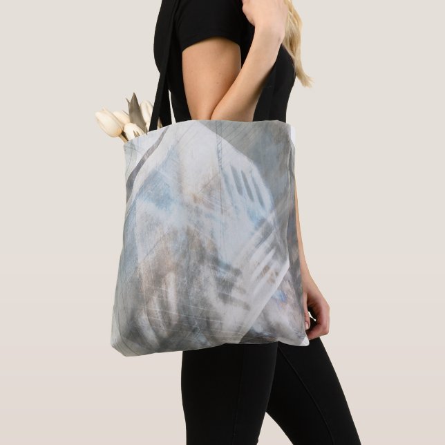 Faceted Illusion IV Tote Bag (Close Up)