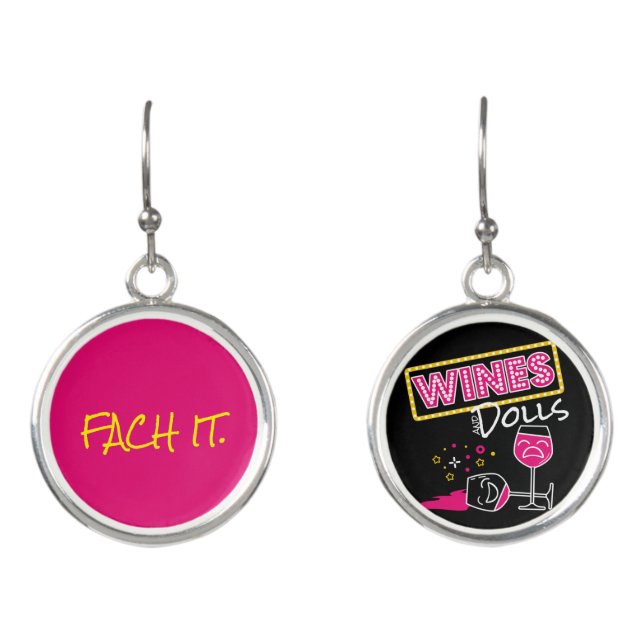 Fach it! Earrings (Front)