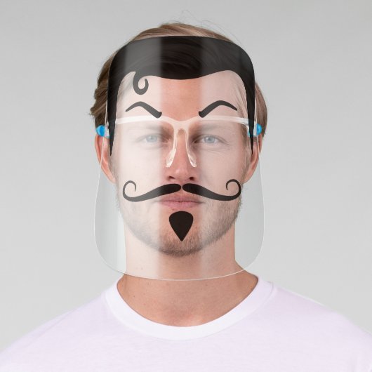 Facial Hair Face Shield (Insitu)