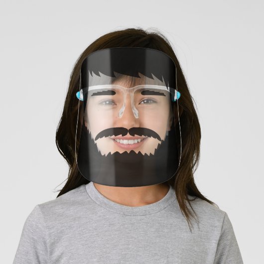 Facial Hair Face Shield (Insitu)