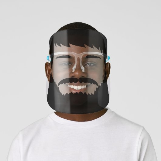 Facial Hair Face Shield (Insitu)