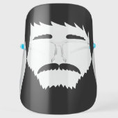 Facial Hair Face Shield (Front)