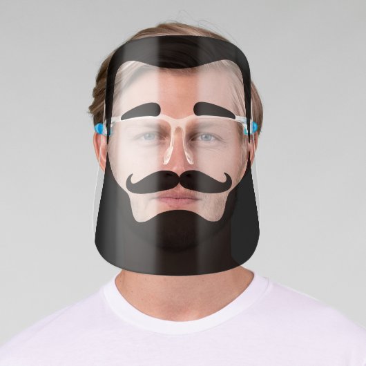 Facial Hair Face Shield (Insitu)