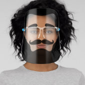 Facial Hair Face Shield (Insitu)