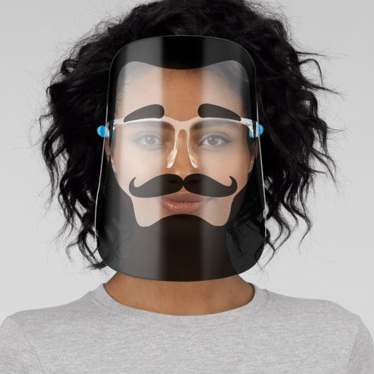 Facial Hair Face Shield (Insitu)
