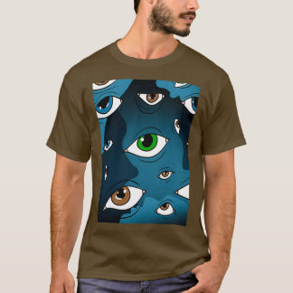 facial recognition fool eyes T-Shirt
