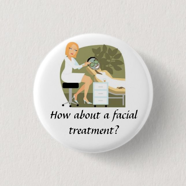 Facial Treatment Button (Front)
