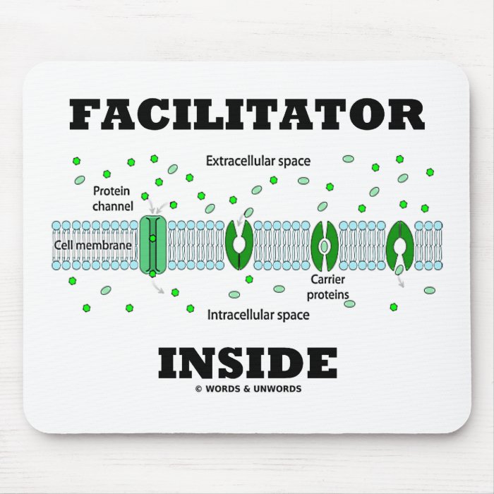 Facilitator Inside (Facilitated Diffusion) Mouse Pad