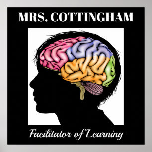 Facilitator of Learning / Brain Poster
