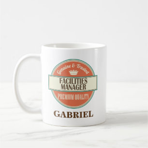 Facilities Manager Personalized Office Mug Gift