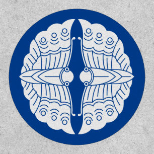 Facing butterflies patch