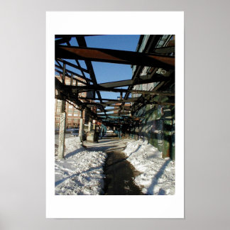 Facing North Poster