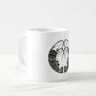 Facing spiny lobsters Mugs & Cups