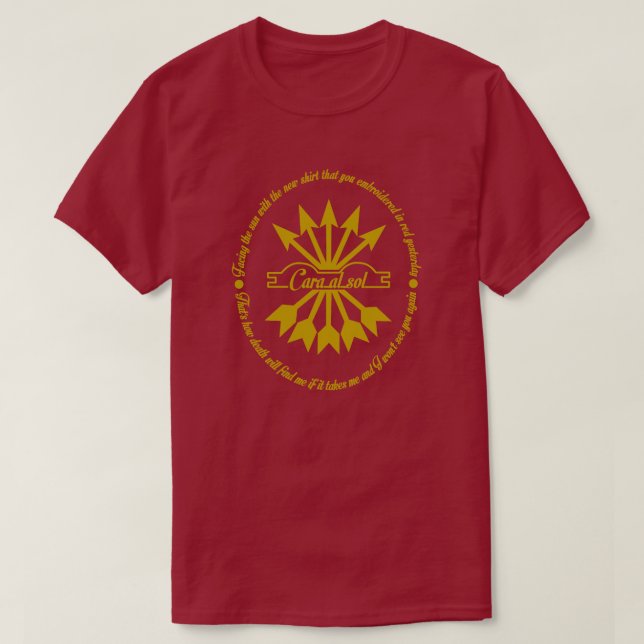 Facing The Sun T-Shirt (Design Front)