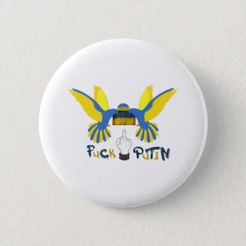 Fack putin Support Ukraine Classic Button