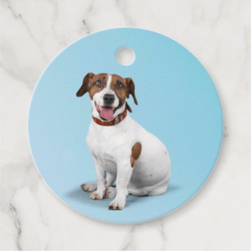 Fack Russell Terrier  Favor Tags