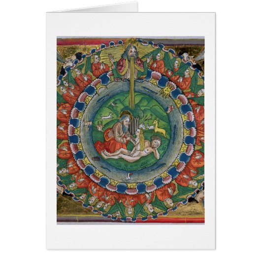 Facsimile copy of Genesis 2:22 God created Eve, fr (Front)