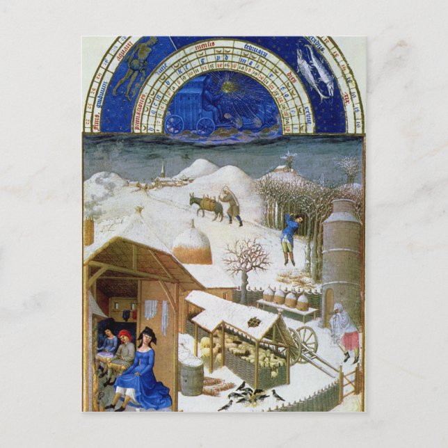 Facsimile of February Postcard (Front)