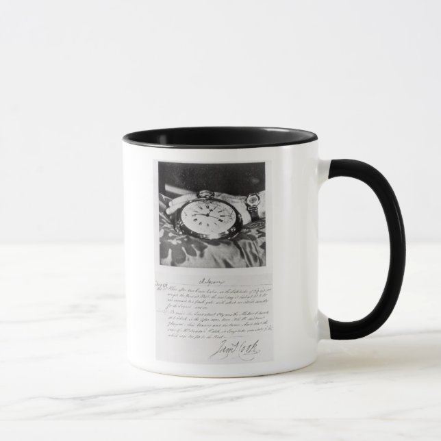 Facsimile of the Pocket Chronometer Mug (Right)