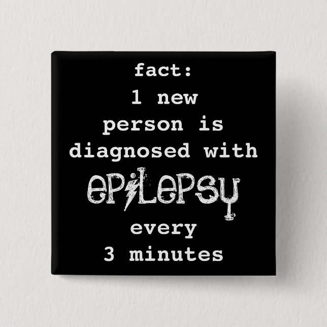 fact: 1 every 3 minutes pinback button (Front)