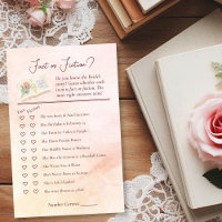 Fact or Fiction? Book Lover's Bridal Shower Game