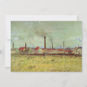 Factories at Asnieres by Vincent van Gogh