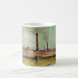 Factories at Asnieres by Vincent van Gogh Coffee Mug