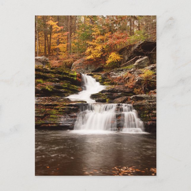 Factory Falls in Northeastern Pennsylvania Postcard (Front)