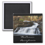 Factory Falls In The Poconos Magnet at Zazzle