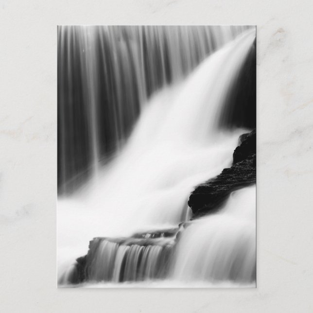 Factory Falls in the Poconos of Pennsylvania Postcard (Front)