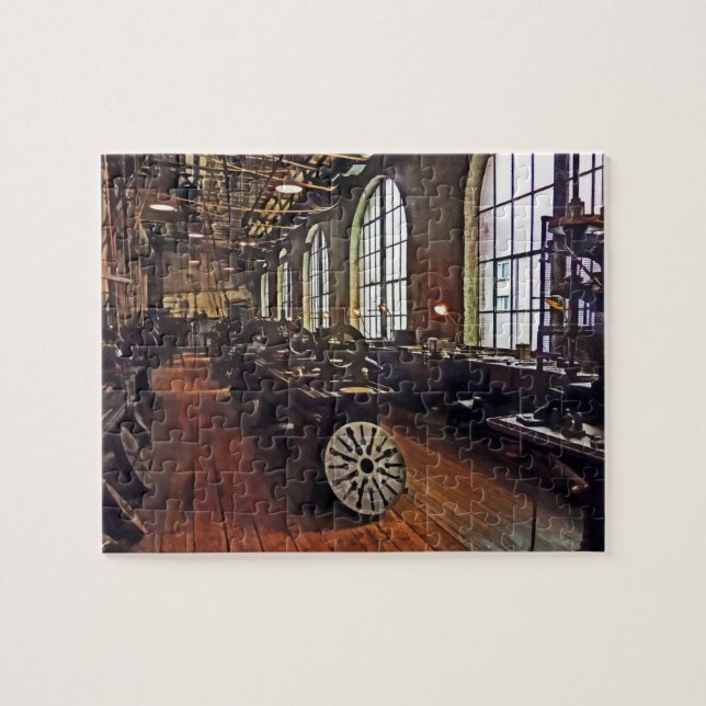 Factory Machine Shop Jigsaw Puzzle (Horizontal)