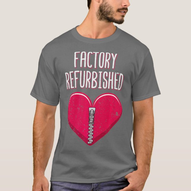 Factory Refurbished Get Well Gift Heart Surgery T-Shirt (Front)