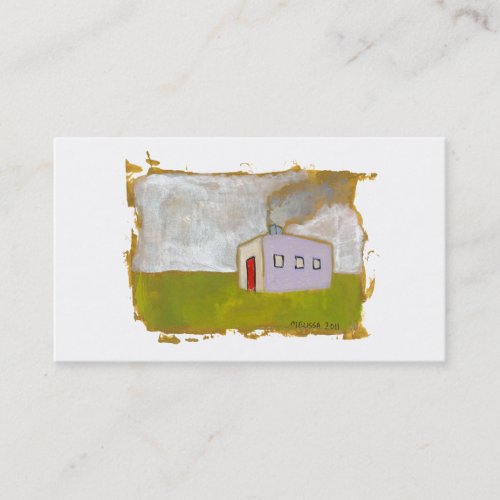 Factory unique fresh simple modern folk art business card template