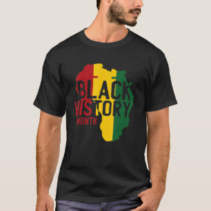 Facts Black History Month Pan African Flag Africa T-Shirt
