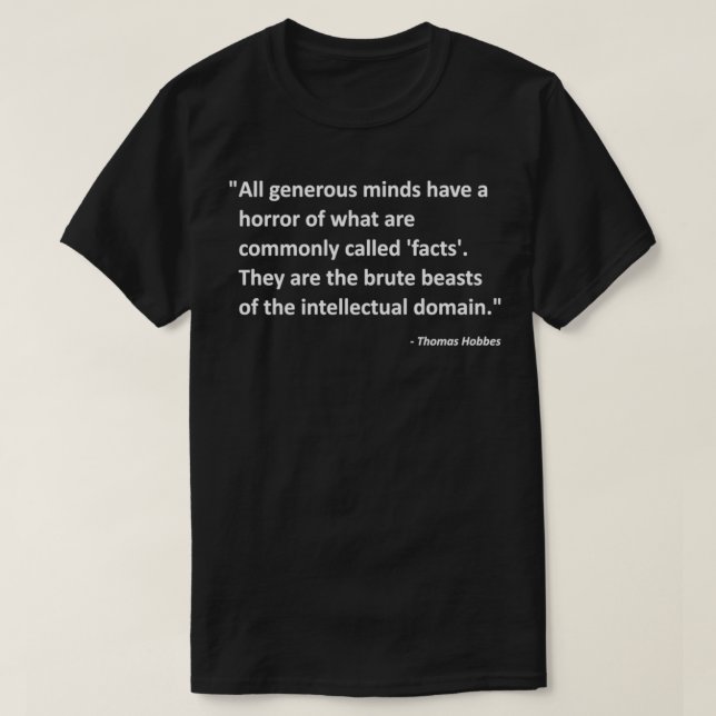 Facts T-Shirt (Design Front)