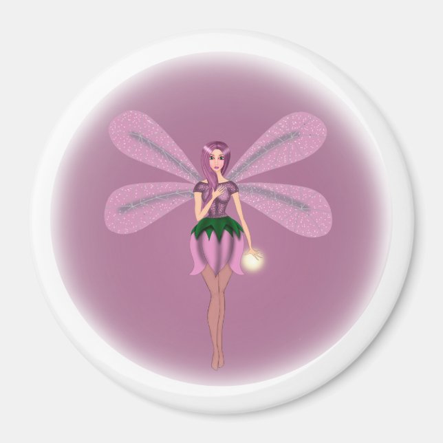 Fada da luz - Fairy of Light Magnet (Front)