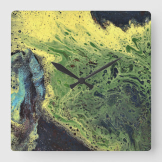 Fade Away 1 Abstract Clock