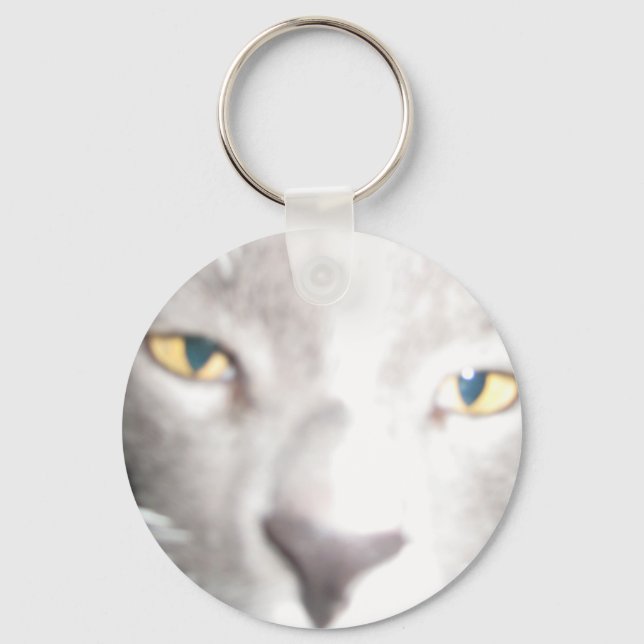 Fade Away Kirby Kat Keychain (Front)