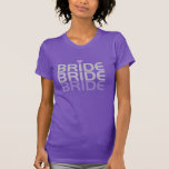 Fade Gray Bride Tshirts and Gifts
