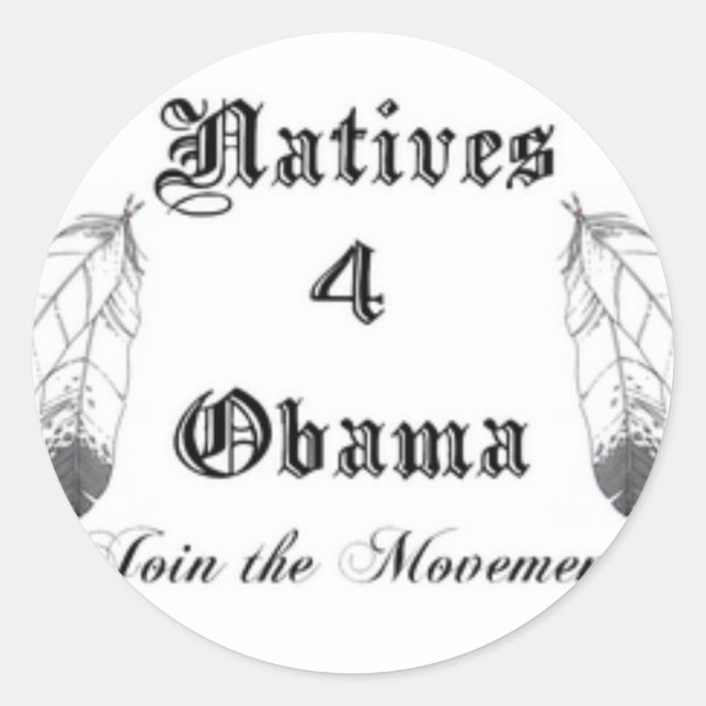 Fade to Black Round Stickers - Customized (Front)