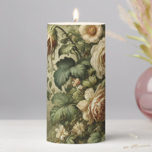 Fade to Grace – Gothic Altar in Solitaire Pillar Candle