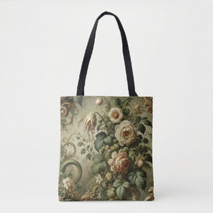 Fade to Grace – Gothic Baroque Tote Bag