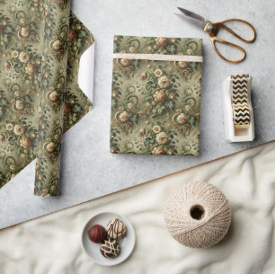 Fade to Grace – Gothic Baroque Wrapping Paper