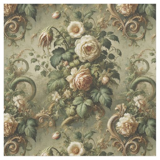 Fade to Grace – Gothic Classic Tile Fabric