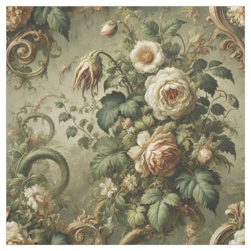 Fade to Grace – Gothic Statement Tile Fabric