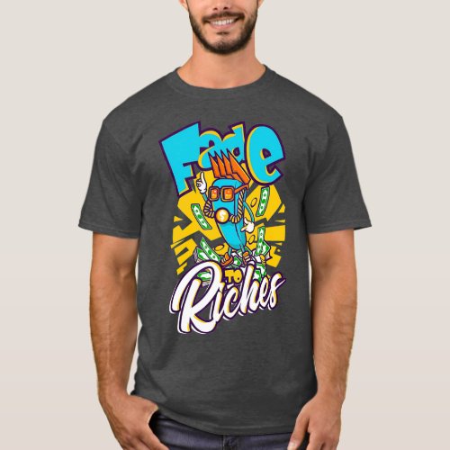 Fade To Riches Barber Hairstylist T_Shirt