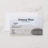 Fade to White Business Card (Front/Back)