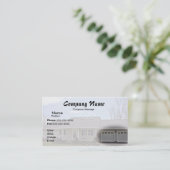 Fade to White Business Card (Standing Front)