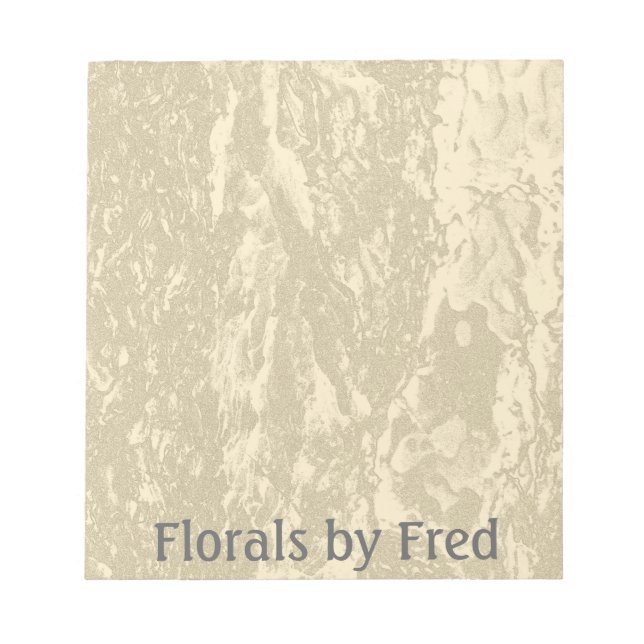 Faded Bark Notepad (Front)